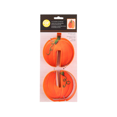 WILTON Halloween 3D Cookie Cutter Set - Pumpkin  (2pc) - city'super E-Shop