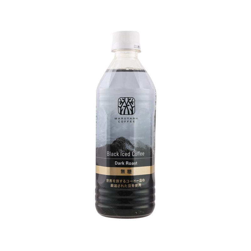 MARUYAMA COFFEE Dark Roast Black Iced Coffee - No Sugar  (500mL)