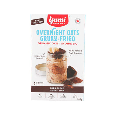 YUMI ORGANICS Dark Choco Overnight Oats  (330g) - city'super E-Shop