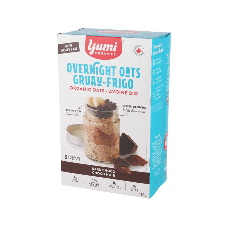 YUMI ORGANICS Dark Choco Overnight Oats  (330g) - city&