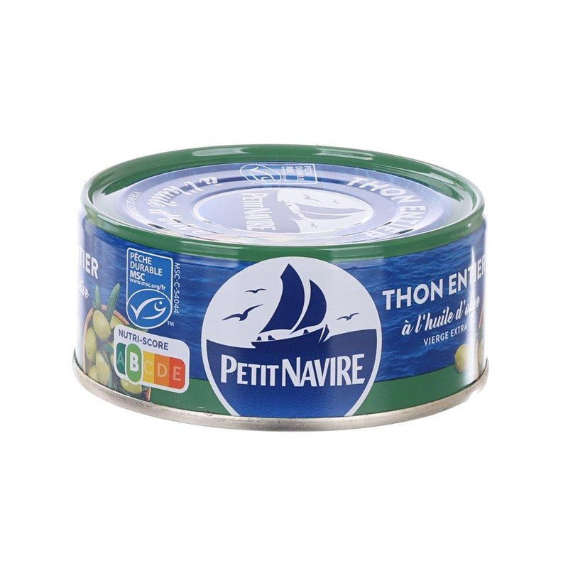 PETIT NAVIRE MSC Whole Tuna in Extra Virgin Olive Oil  (160g)