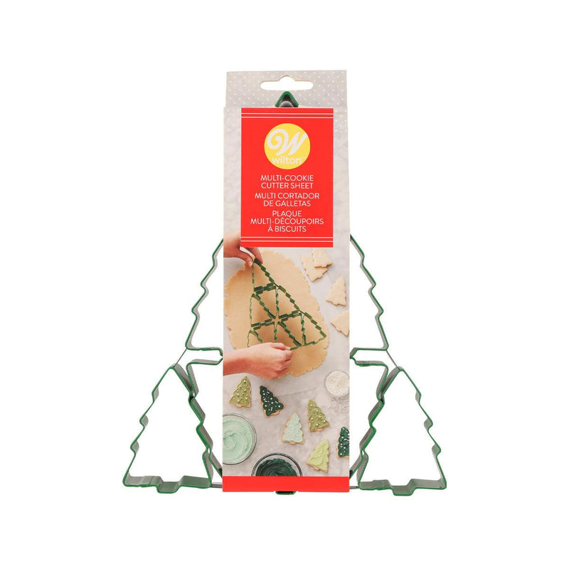 WILTON Xmas Multi Cookie Cutter - Christmas Tree - city&