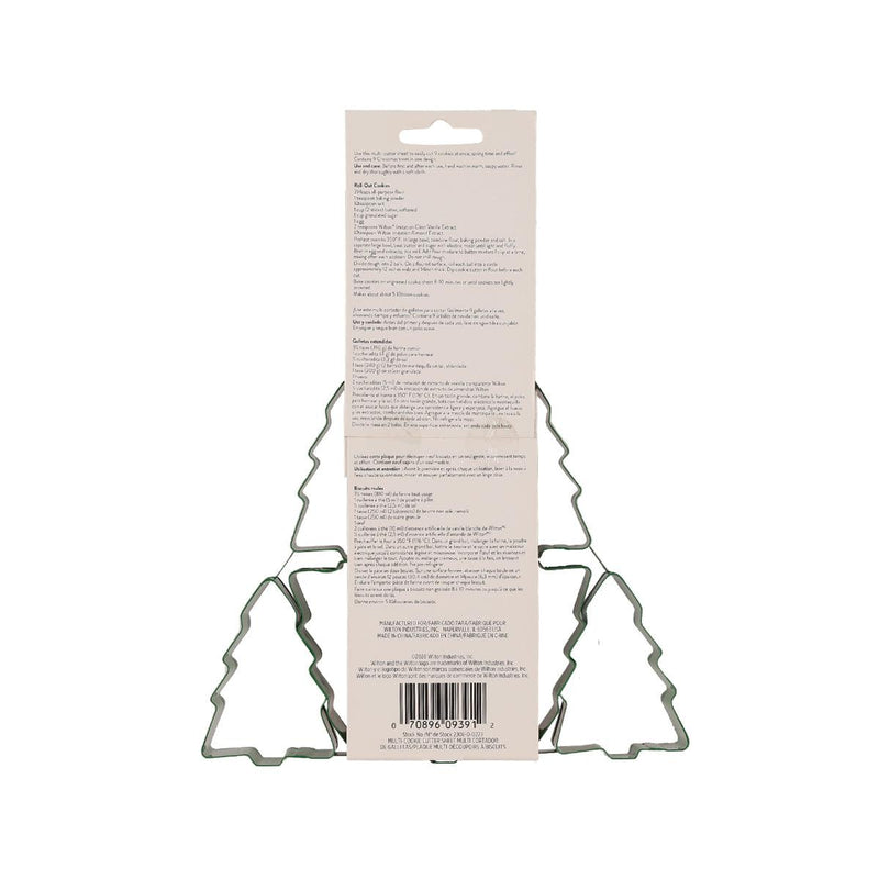 WILTON Xmas Multi Cookie Cutter - Christmas Tree - city&