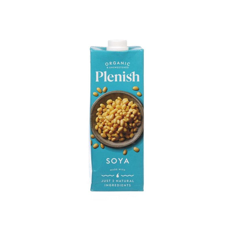 PLENISH Organic Soya Milk Drink - No Added Sugar  (1L)