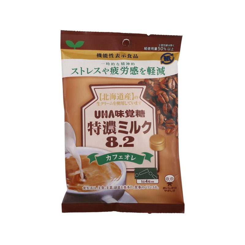 UHA Super Rich 8.2 Milk Candy - Cafe Au Lait Flavor  (93g) - city&
