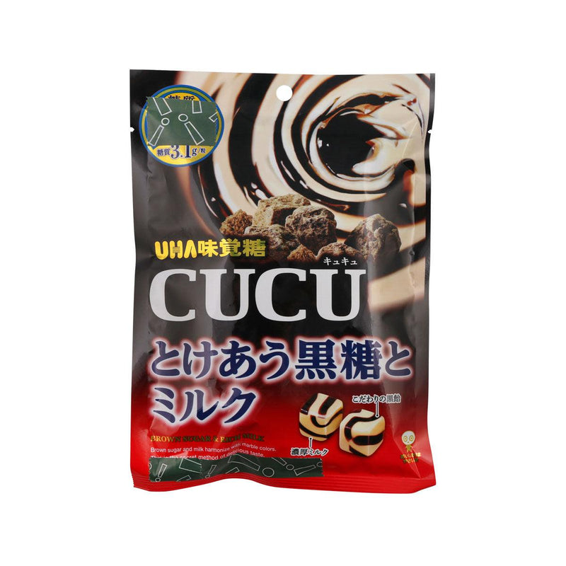 UHA Cucu Candy - Brown Sugar and Milk Flavor  (80g) - city&