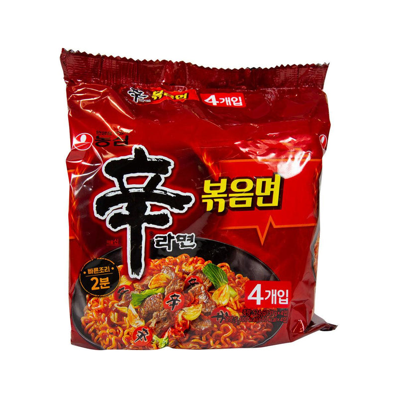 NONG SHIM Shin Stir Fried Noodle  (4 x 131g)