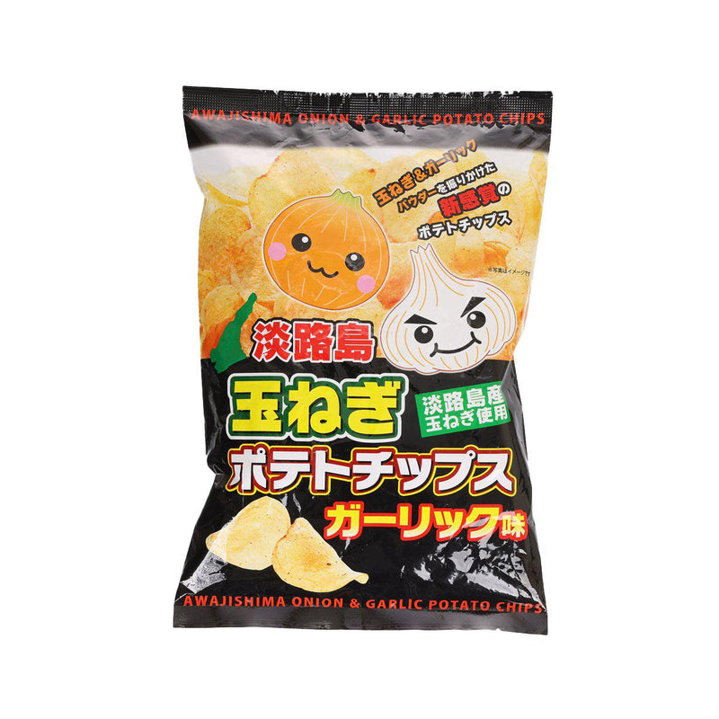 NARUTO Onion Potato Chips - Garlic Flavor  (120g)