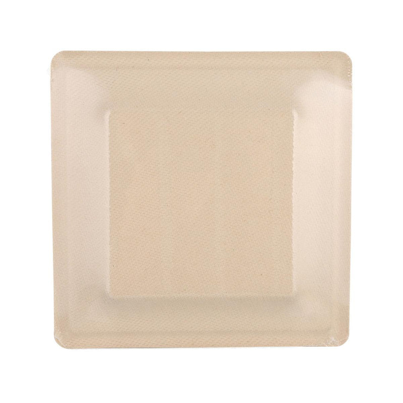 CITYSUPER Bagasse Square Plate 160mm 6" 10pcs  (10pcs)