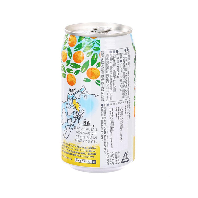 HOSHAKU 果汁酒 - 島波八朔柑橘味 (酒精濃度6.0%) [罐裝] (350mL)