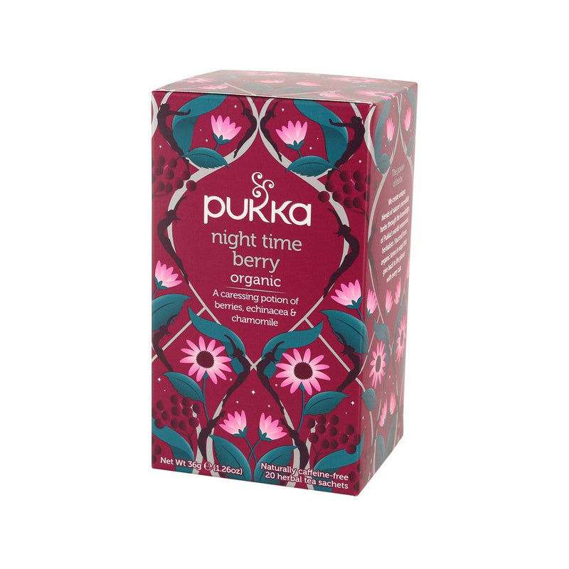 PUKKA Organic Night Time Berry Tea Sachets  (36g)