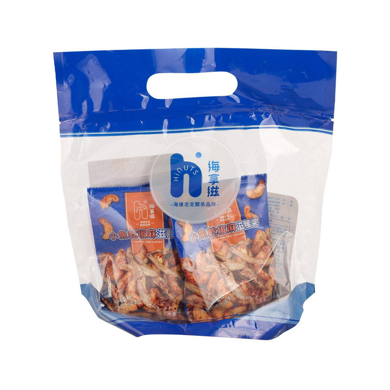 HINUTS Dried Fish Chili Cashew  (6 x 30g)