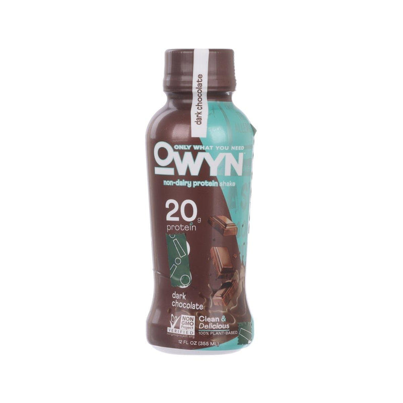 OWYN Plant Based Protein Drink - Dark Chocolate Flavor  (355mL)