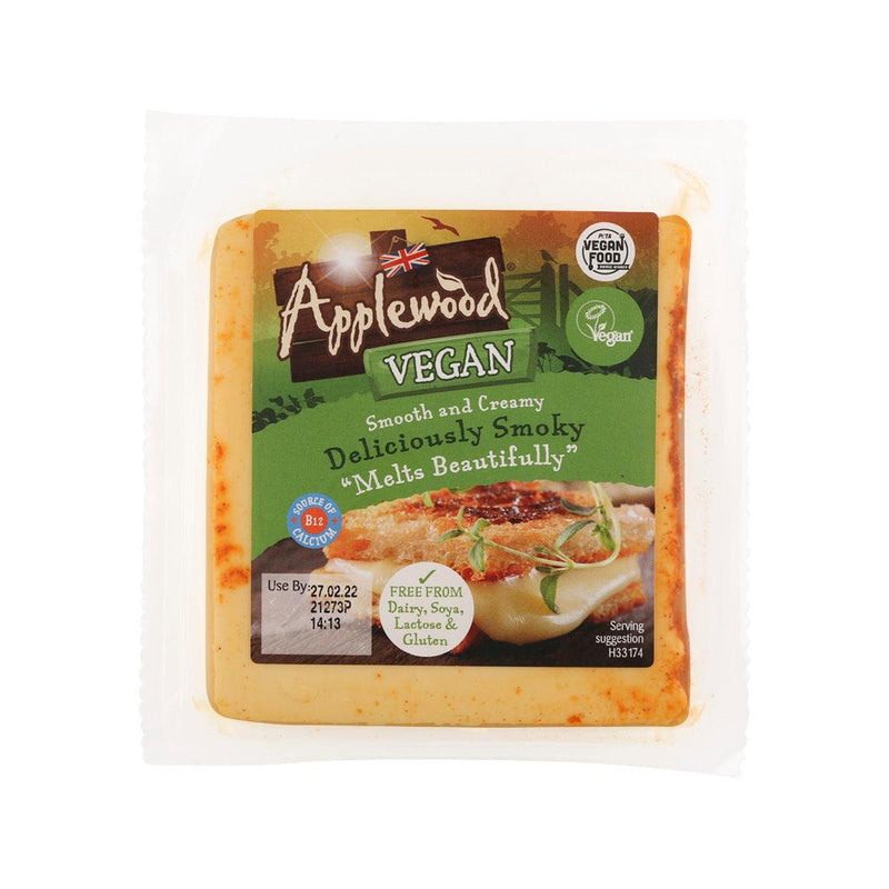 APPLEWOOD Smoky Vegan Cheese Block with added Calcium & Vitamin B12  (200g)