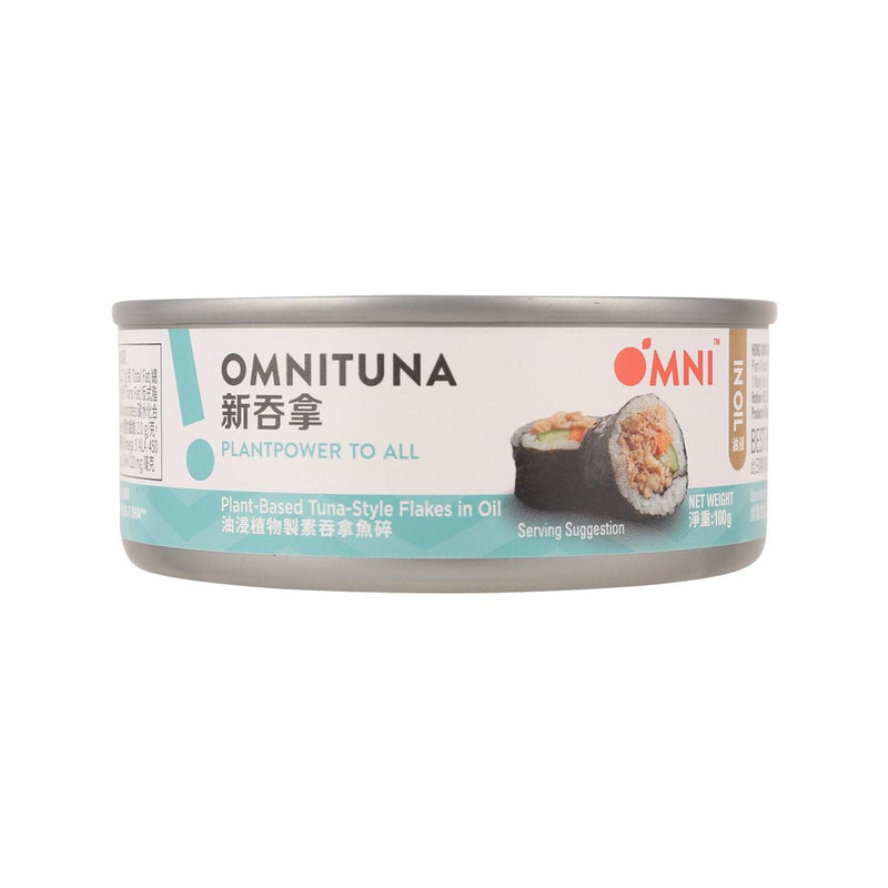 OMNI TUNA Plant-Based Tuna-Style Flakes in Oil  (100g)