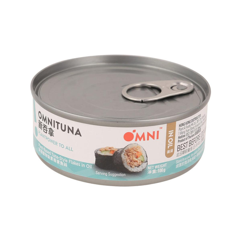 OMNI TUNA Plant-Based Tuna-Style Flakes in Oil  (100g)