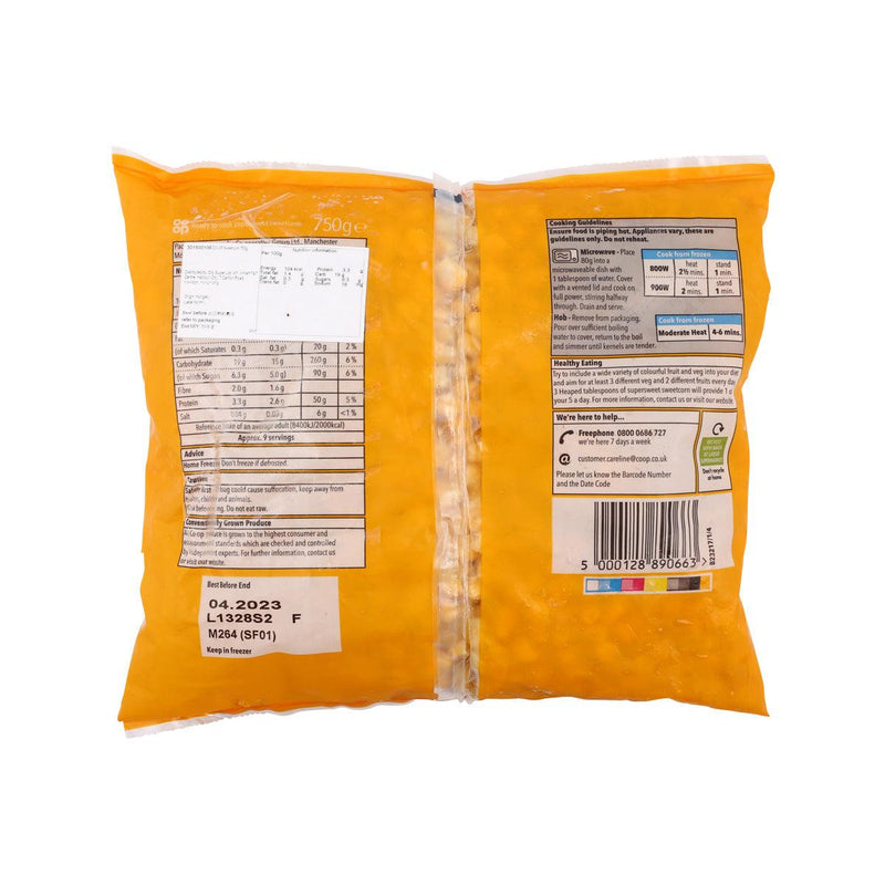 CO-OP Sweetcorn  (750g)