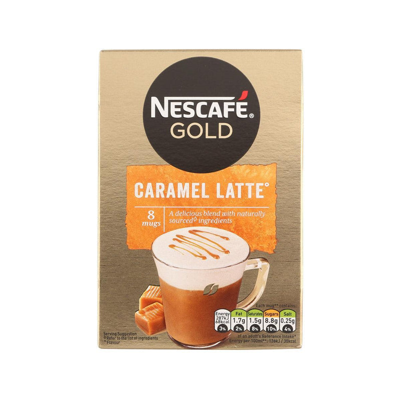NESCAFE 焦糖拿鐵即沖咖啡 (136g)