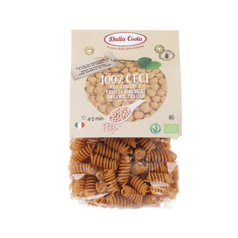 DALLA COSTA Organic Gluten Free 100% Chickpea Fusilli  (250g)