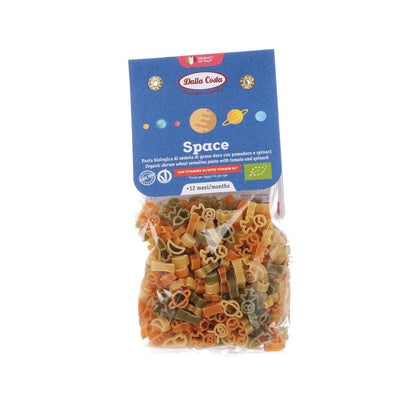 DALLA COSTA Organic Pasta, 200g - Tomato & Spinach