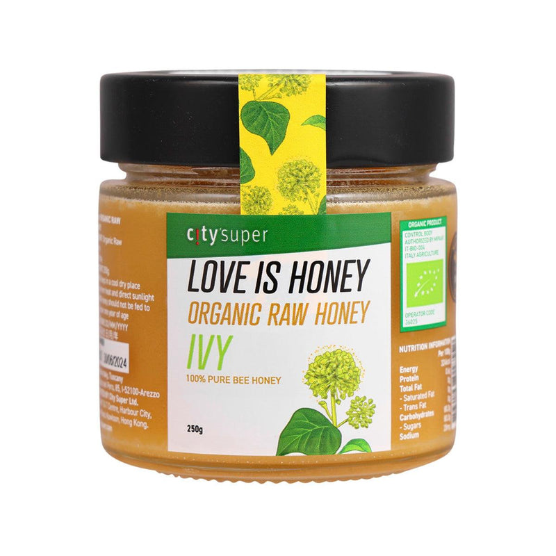 CITYSUPER Organic Raw Ivy Honey  (250g)