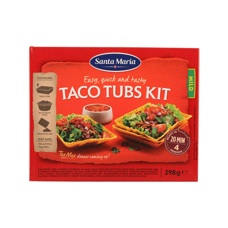 SANTA MARIA Taco Tubs Kit  (298g)