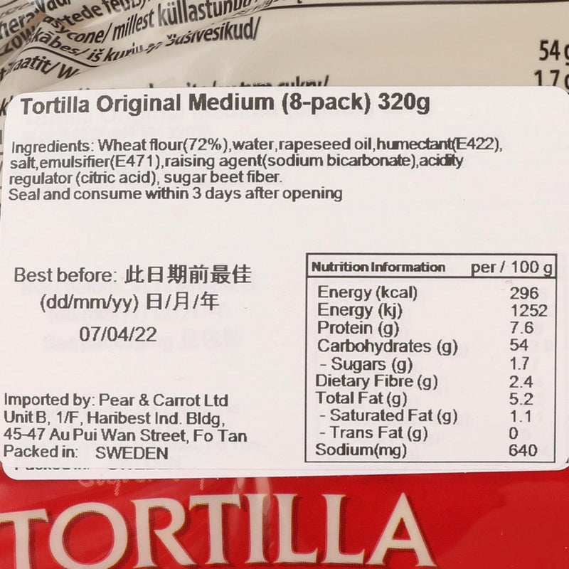 SANTA MARIA Tortilla - Original (Medium)  (320g)