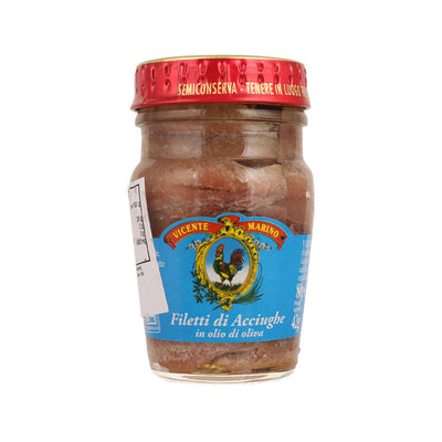 VICENTEMARINO Mediterranean Sea Anchovy Fillet in Olive Oil - Small  (80g) - city'super E-Shop