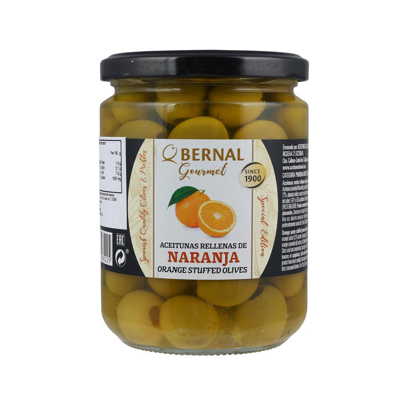 BERNAL Orange Stuffed Olives  (436g)