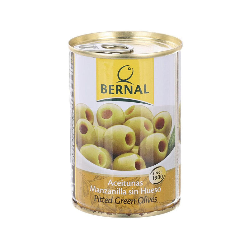 BERNAL Pitted Manzanilla Green Olives  (292g)