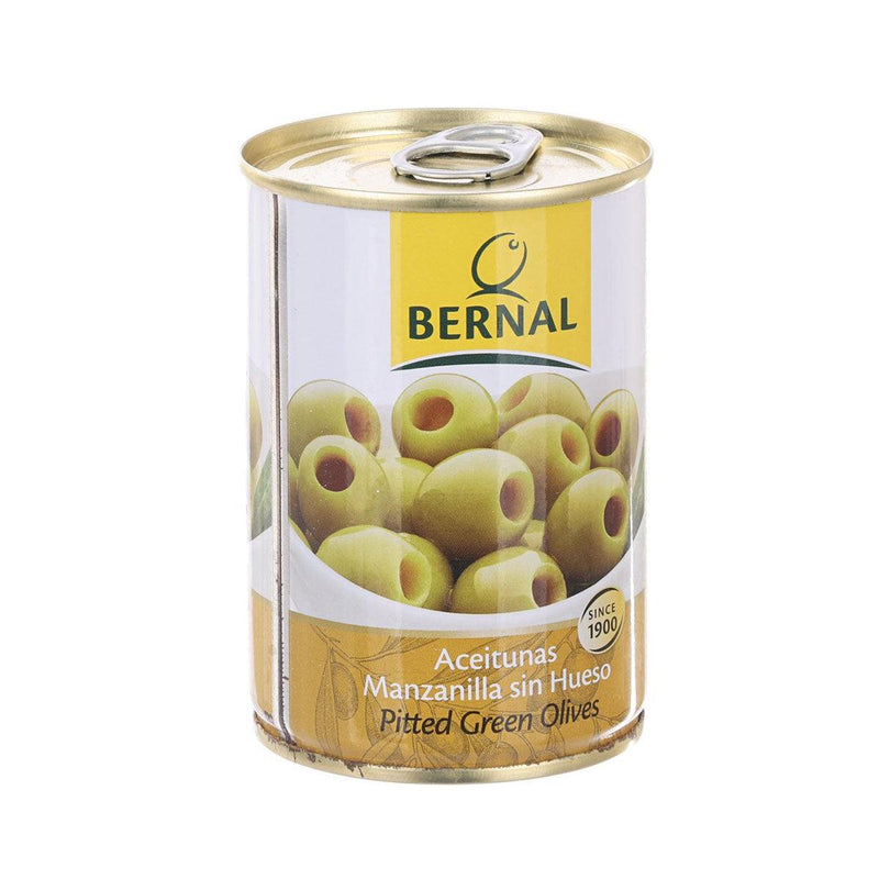 BERNAL Pitted Manzanilla Green Olives  (292g)