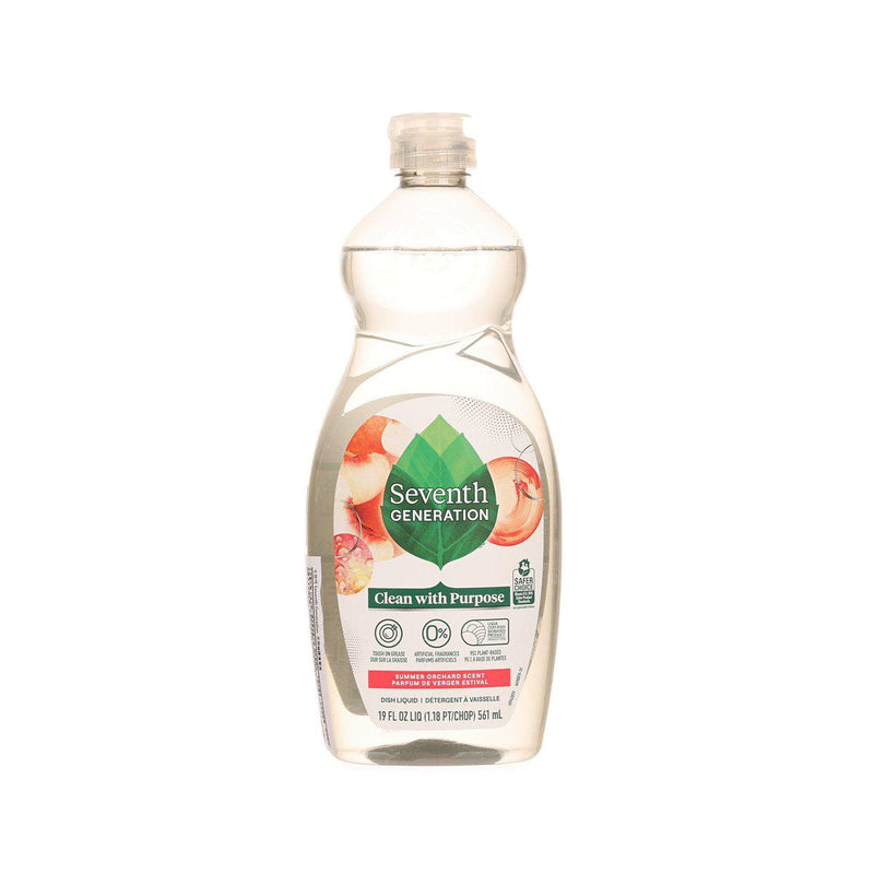 SEVENTH GENERATION Dish Liquid - Summer Orchard Scent  (650mL)