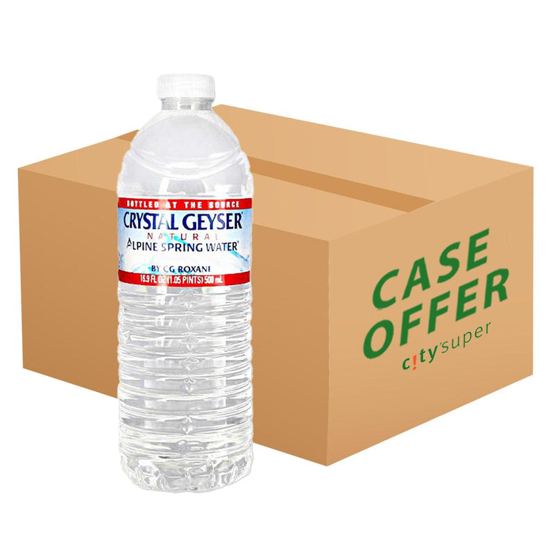 CRYSTAL GEYSER Natural Alpine Spring Water  (35 x 500mL)