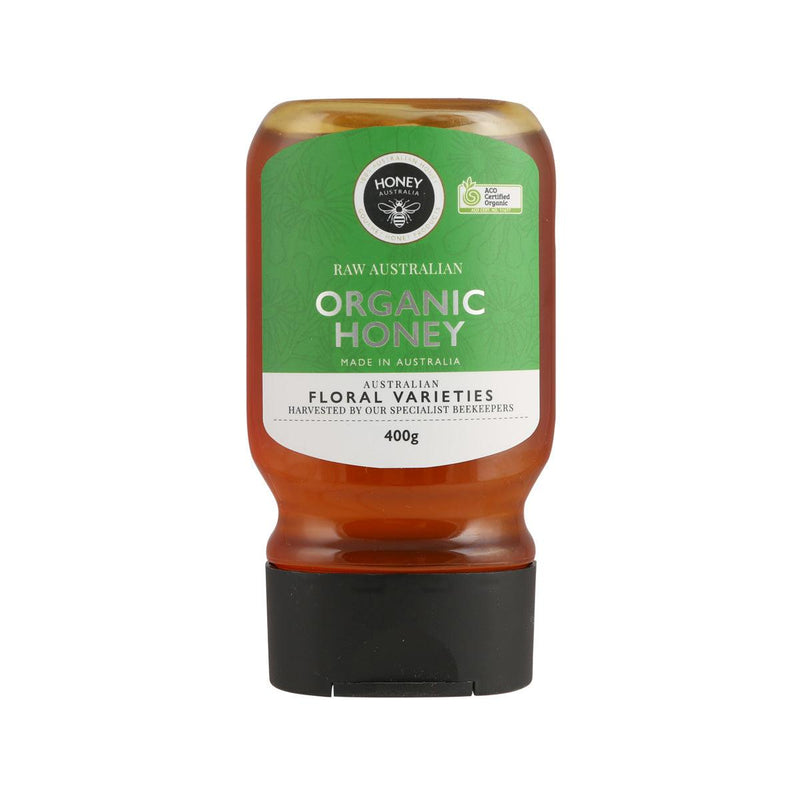 HONEYAUSTRALIA Organic Honey [Squeeze Bottle]  (400g)