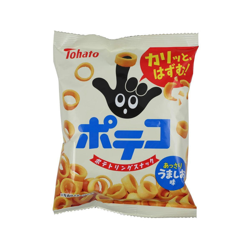 TOHATO Poteko Potato Ring Snack - Lightly Salted  (23g)