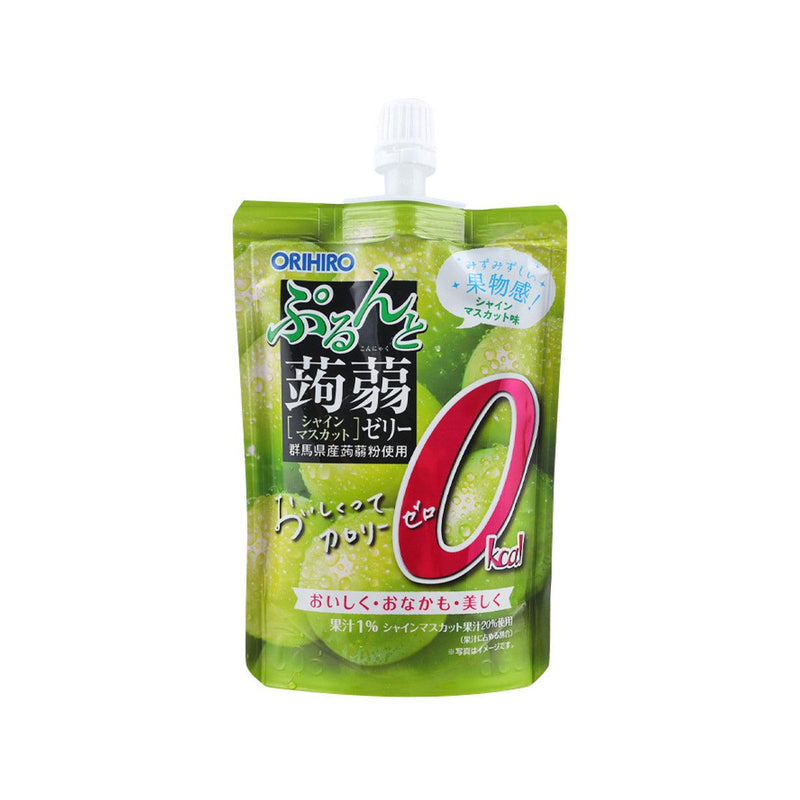 ORIHIRO Zero Calorie Konjac Jelly Drink - Muscat  (130g)