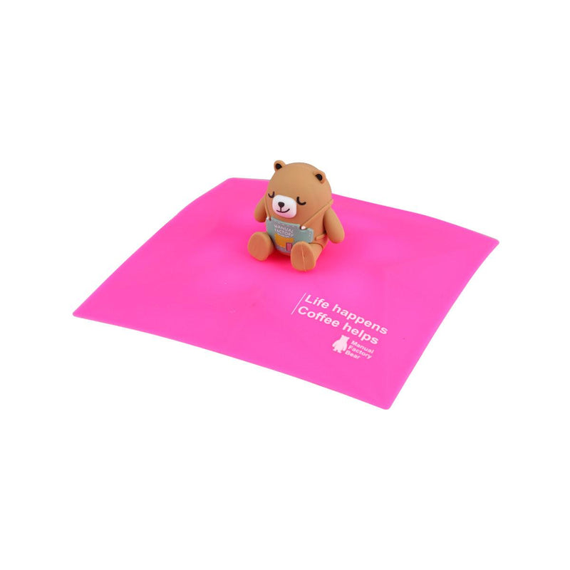 MANUAL FACTORY MF Bear Silicone Cup Cover - Square