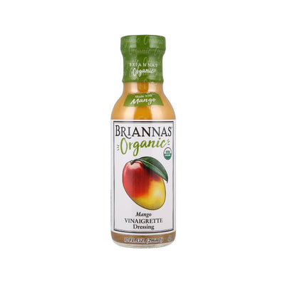 BRIANNA'S Organic Mango Vinaigrette, 296mL – Gluten-Free, Vegan