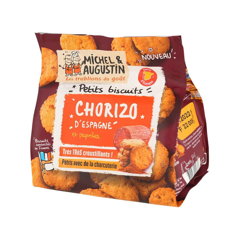 MICHEL & AUGUSTIN Savoury Biscuits with Spain Ground Chorizo and Paprika  (90g)