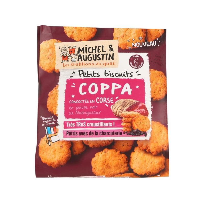 MICHEL & AUGUSTIN Savoury Biscuits with Coppa Ham and Madagascar Pepper  (90g)