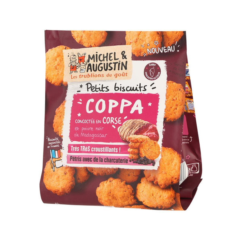 MICHEL & AUGUSTIN Savoury Biscuits with Coppa Ham and Madagascar Pepper  (90g)