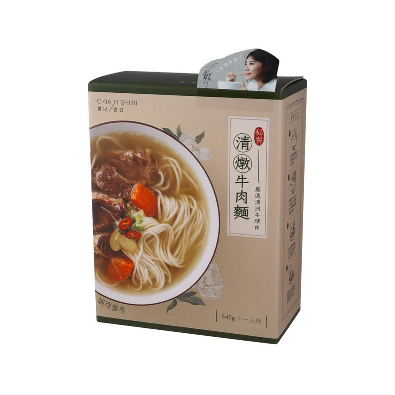 CHIAYISHIRI Clear Broth Beef Noodle Soup  (545g)