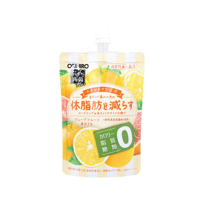 ORIHIRO 蒟蒻飲料 - 西柚味 (零卡路里, 脂肪, 糖)  (130g)

