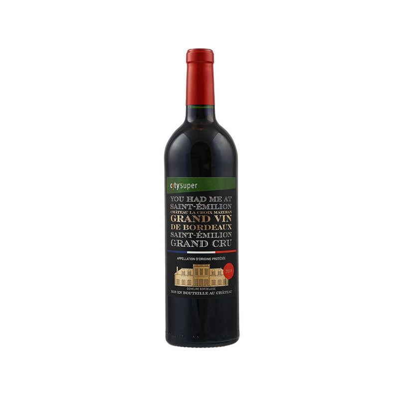 CITYSUPER Chateau la Croix Mazeran Saint-Emilion Grand Cru 2019 (750mL)