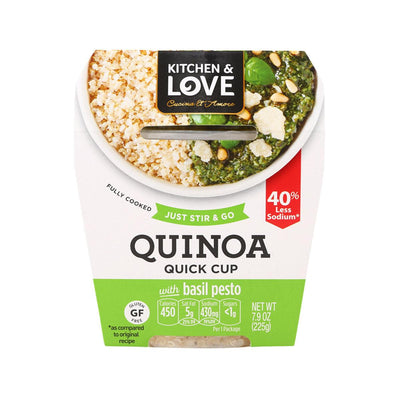 Kitchen & Love Quinoa Meal, Basil Pesto, 225g