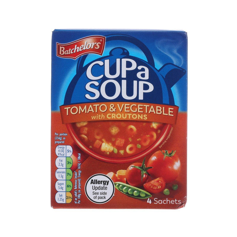 BATCHELORS Cup a Soup - Tomato & Vegetable with Croutons  (104g)