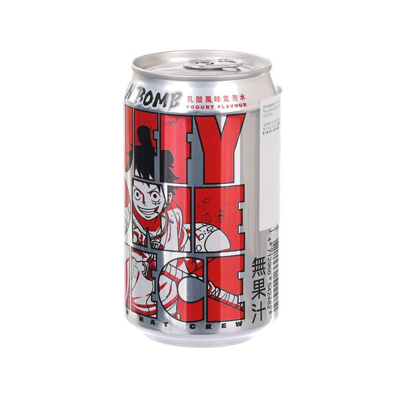 YHB OCEAN BOMB Yogurt Flavour Sparkling Water (One Piece - Luffy) [Can]  (330mL)