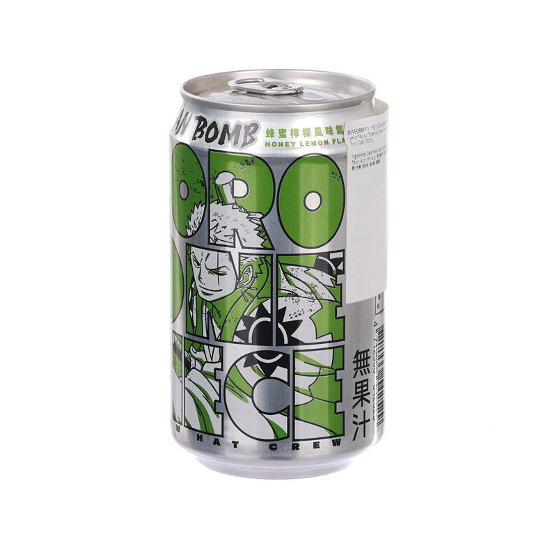 YHB OCEAN BOMB Honey Lemon Flavour Sparkling Water (One Piece - Zoro) [Can]  (330mL)