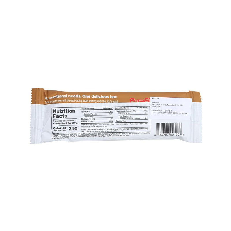PUREFIT Nutrition Bar - Peanut Butter Crunch  (57g)