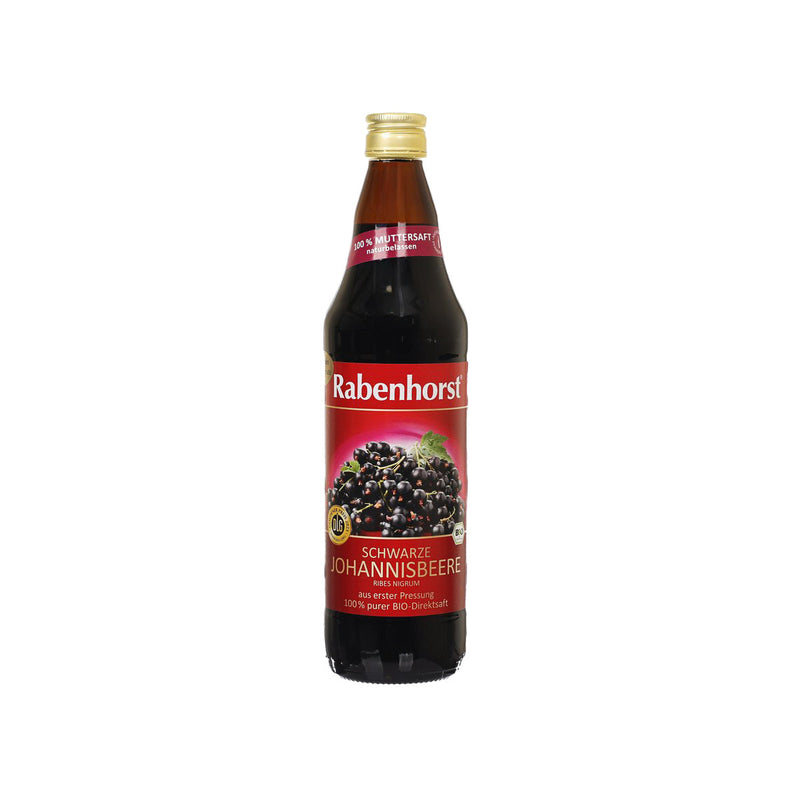 RABENHORST Organic 100% Blackcurrant Juice  (750mL)